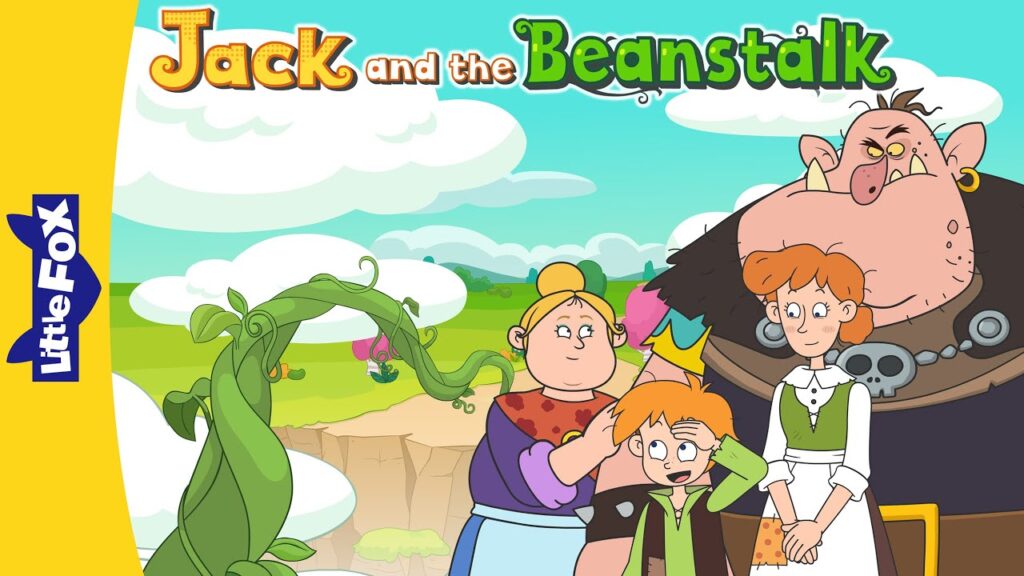 Children Fairy Tale Jack and the Beanstalk